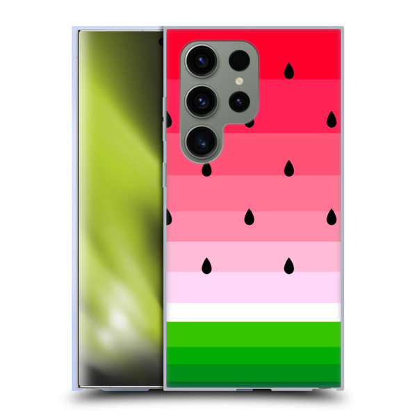 Haroulita Fruits Watermelon Soft Gel Case for Samsung Galaxy S24 Ultra 5G