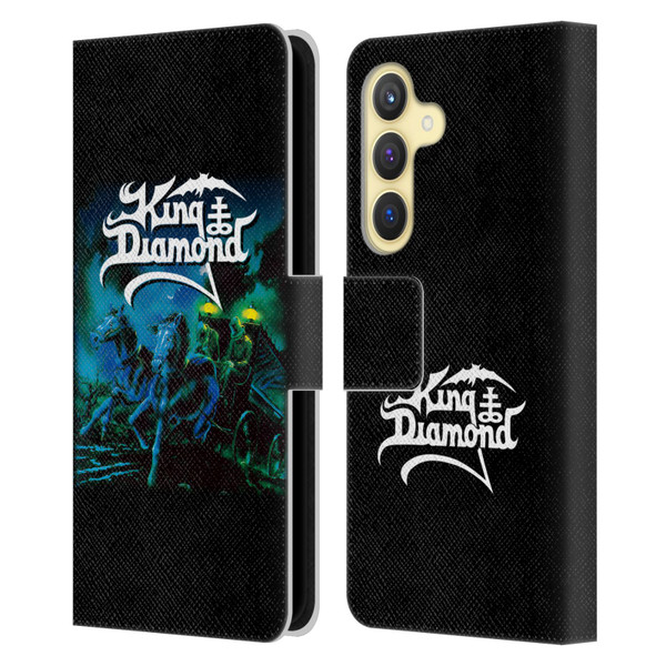 King Diamond Poster Abigail Album Leather Book Wallet Case Cover For Samsung Galaxy S24 5G