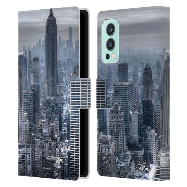 Haroulita Places New York 3 Leather Book Wallet Case Cover For OnePlus Nord 2 5G