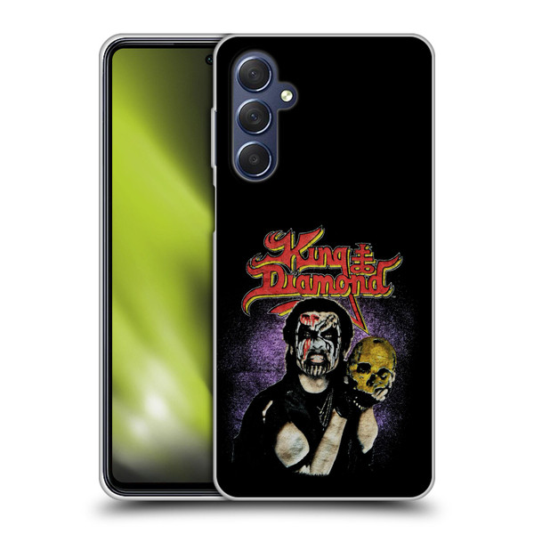 King Diamond Poster Conspiracy Tour 1989 Soft Gel Case for Samsung Galaxy M54 5G