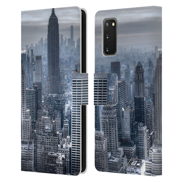 Haroulita Places New York 3 Leather Book Wallet Case Cover For Samsung Galaxy S20 / S20 5G