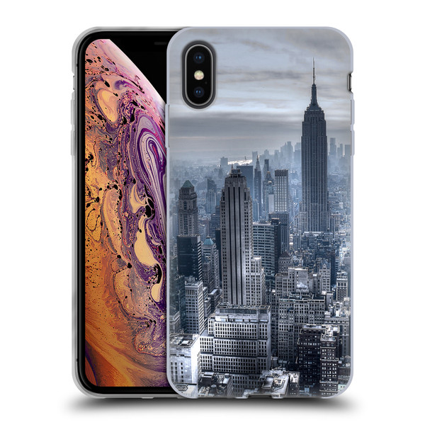 Haroulita Places New York 3 Soft Gel Case for Apple iPhone XS Max