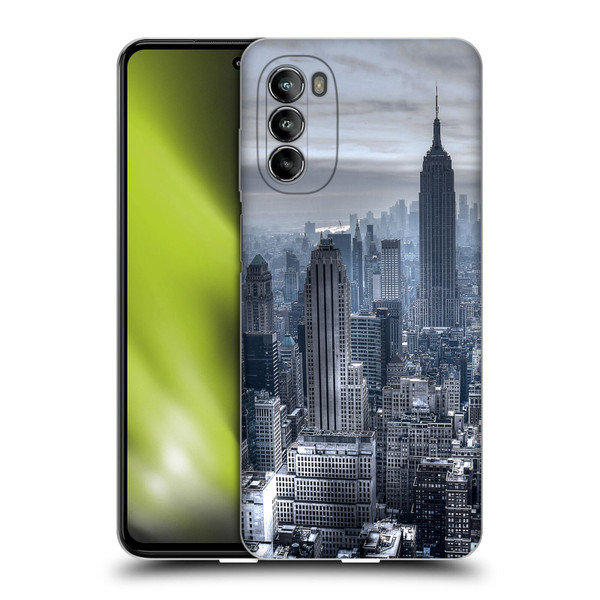 Haroulita Places New York 3 Soft Gel Case for Motorola Moto G82 5G