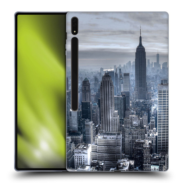 Haroulita Places New York 3 Soft Gel Case for Samsung Galaxy Tab S8 Ultra
