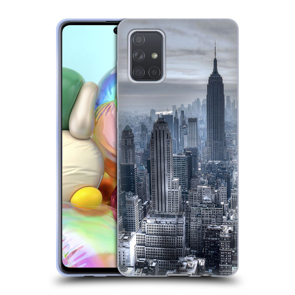 Haroulita Places New York 3 Soft Gel Case for Samsung Galaxy A71 (2019)