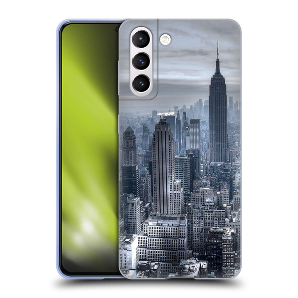 Haroulita Places New York 3 Soft Gel Case for Samsung Galaxy S21 5G