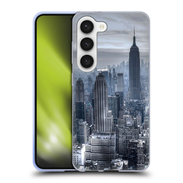 Haroulita Places New York 3 Soft Gel Case for Samsung Galaxy S23 5G