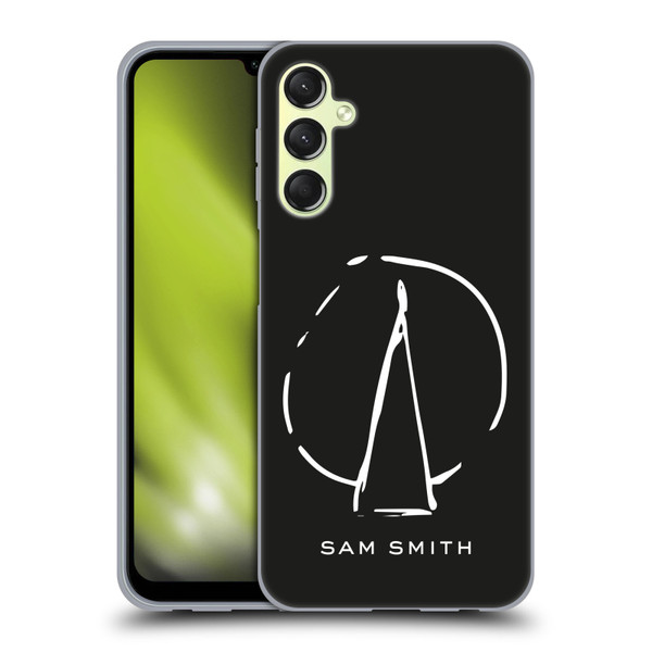 Sam Smith Art Wedge Soft Gel Case for Samsung Galaxy A24 4G / Galaxy M34 5G