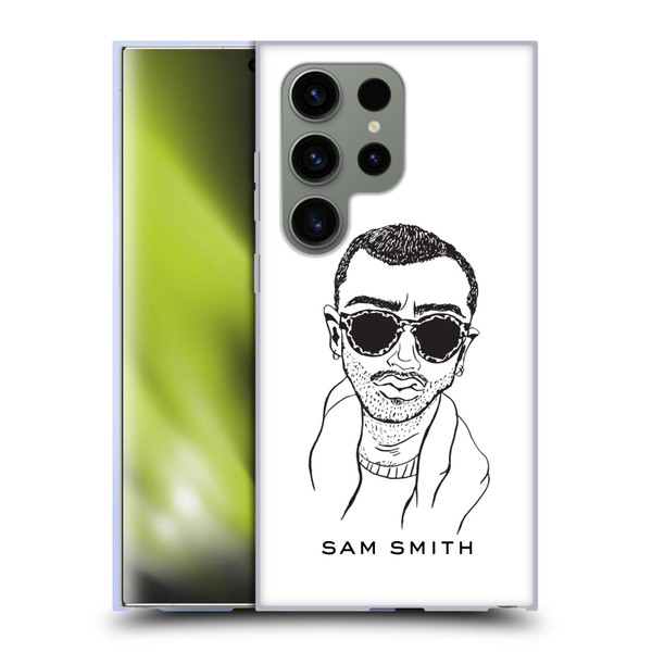 Sam Smith Art Illustration Soft Gel Case for Samsung Galaxy S24 Ultra 5G
