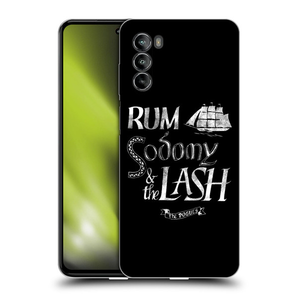 The Pogues Graphics Rum Sodony & The Lash Soft Gel Case for Motorola Moto G82 5G