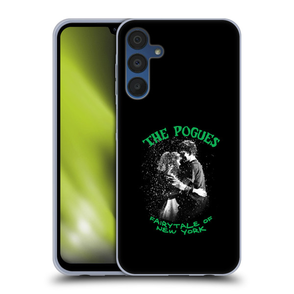 The Pogues Graphics Fairytale Of The New York Soft Gel Case for Samsung Galaxy A15