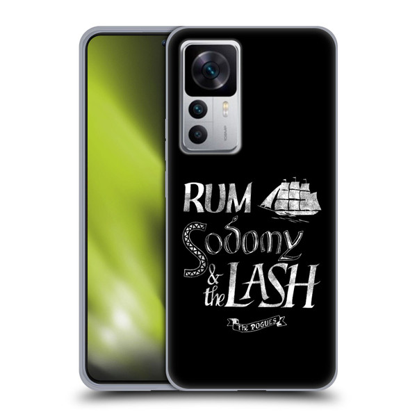 The Pogues Graphics Rum Sodony & The Lash Soft Gel Case for Xiaomi 12T 5G / 12T Pro 5G / Redmi K50 Ultra 5G