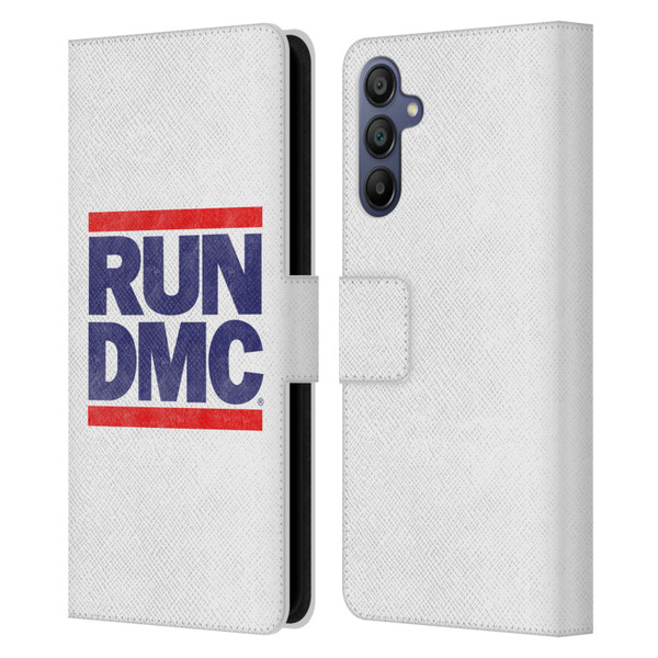Run-D.M.C. Key Art Silhouette USA Leather Book Wallet Case Cover For Samsung Galaxy A15