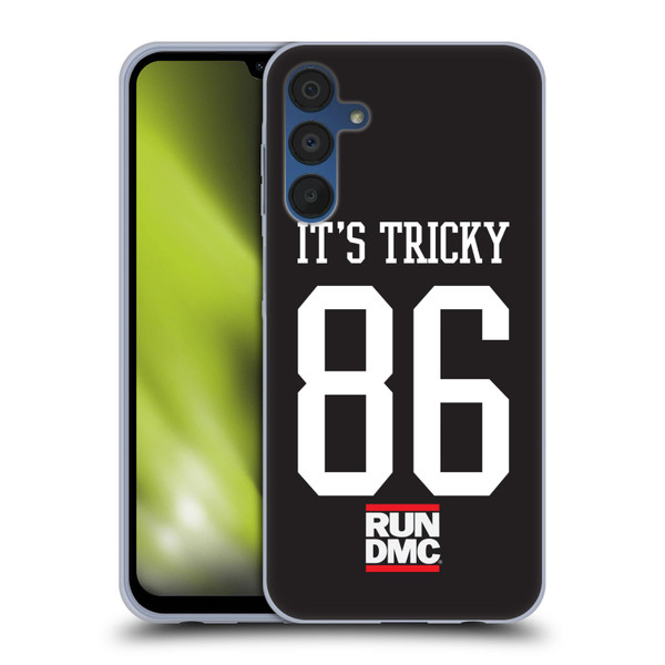 Run-D.M.C. Key Art It's Tricky Soft Gel Case for Samsung Galaxy A15