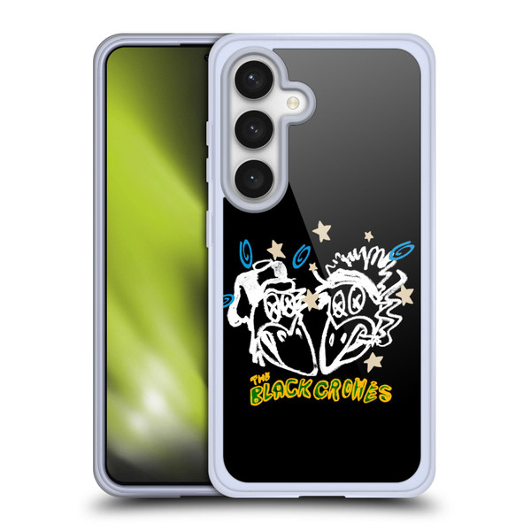 The Black Crowes Graphics Heads Soft Gel Case for Samsung Galaxy S24 5G