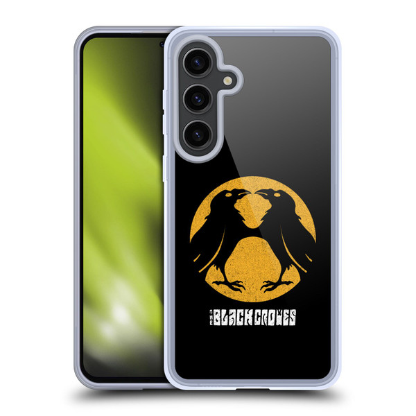 The Black Crowes Graphics Circle Soft Gel Case for Samsung Galaxy S24+ 5G