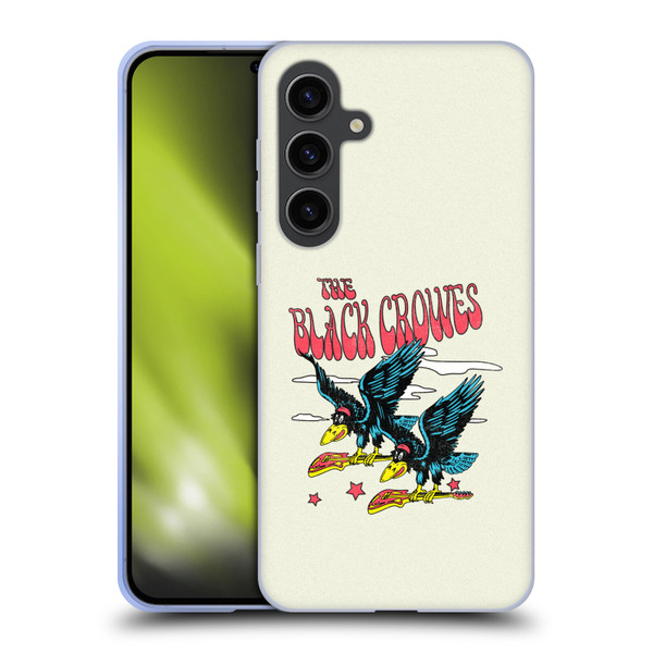 The Black Crowes Graphics Flying Guitars Soft Gel Case for Samsung Galaxy S24+ 5G