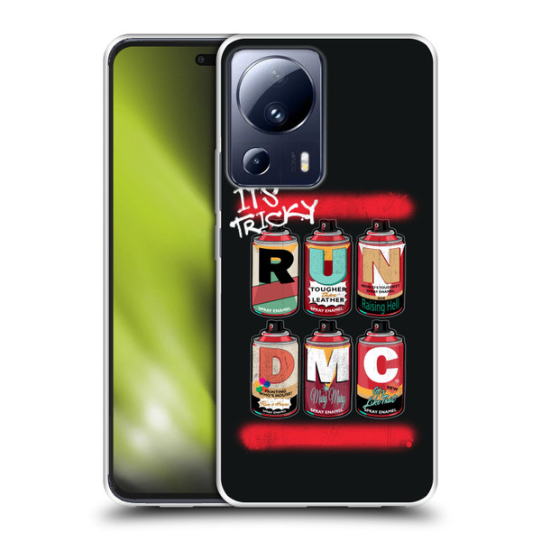 Run-D.M.C. Key Art Spray Cans Soft Gel Case for Xiaomi 13 Lite 5G