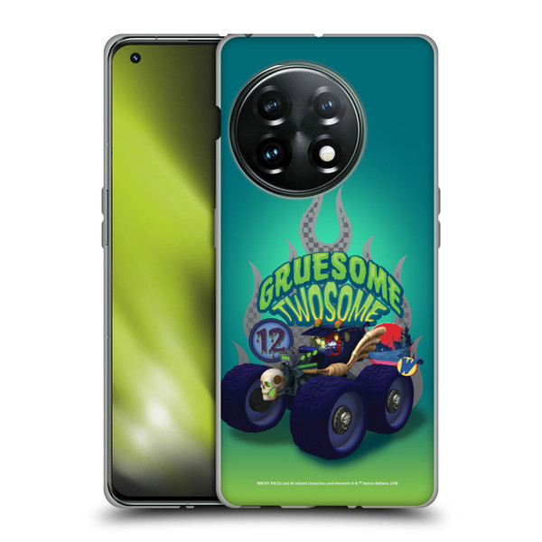 Wacky Races 2016 Graphics Gruesome Twosome Soft Gel Case for OnePlus 11 5G