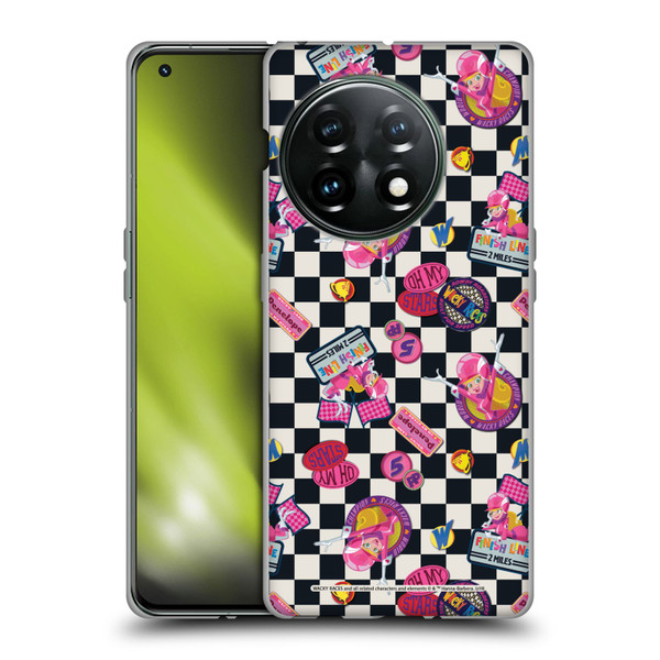 Wacky Races 2016 Graphics Pattern 2 Soft Gel Case for OnePlus 11 5G