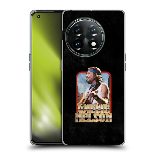 Willie Nelson Grunge Vintage Soft Gel Case for OnePlus 11 5G