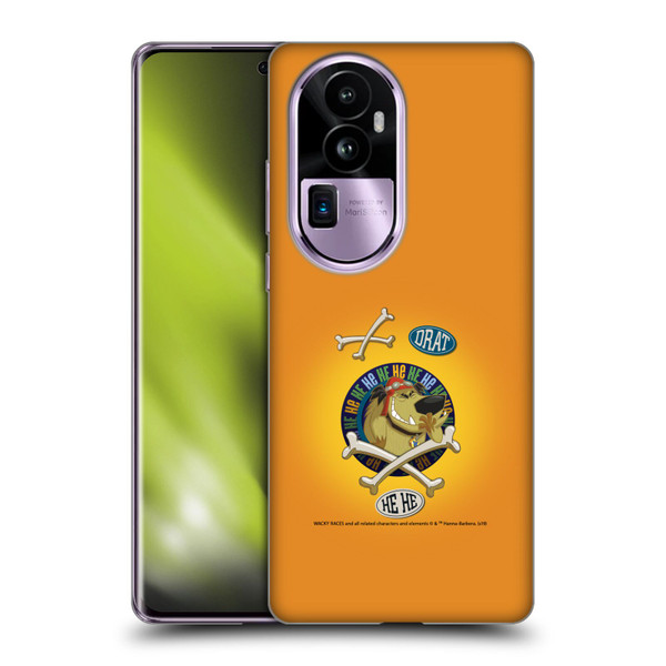 Wacky Races 2016 Graphics Muttley Soft Gel Case for OPPO Reno10 Pro+