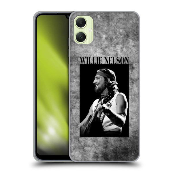 Willie Nelson Grunge Black And White Soft Gel Case for Samsung Galaxy A05