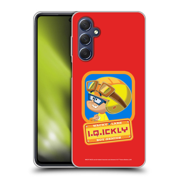 Wacky Races 2016 Graphics IQ Ickly Soft Gel Case for Samsung Galaxy M54 5G