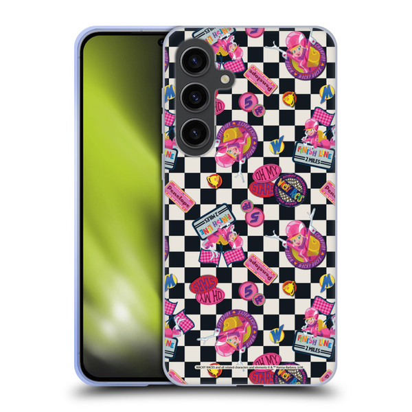 Wacky Races 2016 Graphics Pattern 2 Soft Gel Case for Samsung Galaxy S24+ 5G
