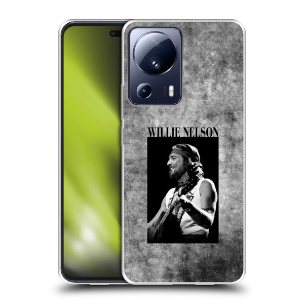 Willie Nelson Grunge Black And White Soft Gel Case for Xiaomi 13 Lite 5G
