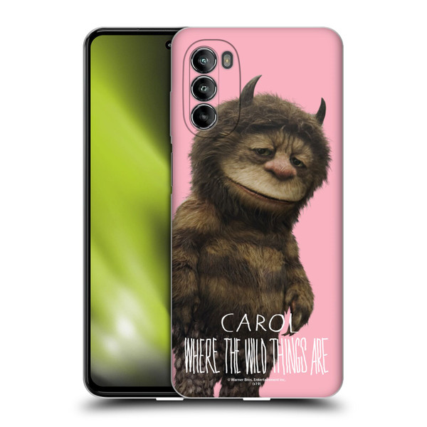 Where the Wild Things Are Movie Characters Carol Soft Gel Case for Motorola Moto G82 5G