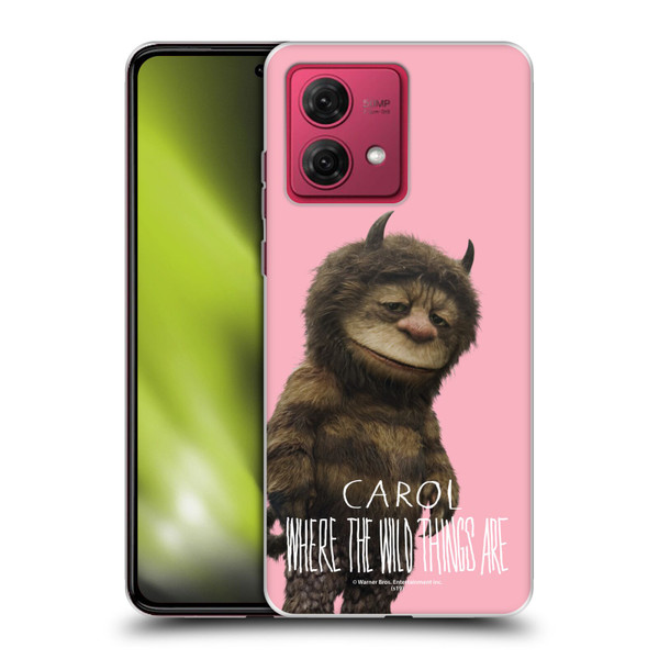 Where the Wild Things Are Movie Characters Carol Soft Gel Case for Motorola Moto G84 5G