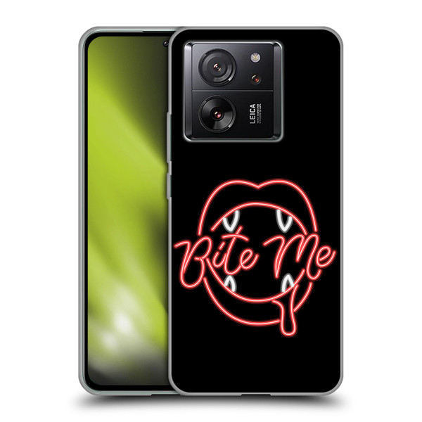 Bebe Rexha Key Art Neon Bite Me Soft Gel Case for Xiaomi 13T 5G / 13T Pro 5G