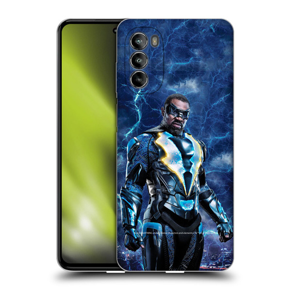 Black Lightning Characters Black Lightning Soft Gel Case for Motorola Moto G82 5G