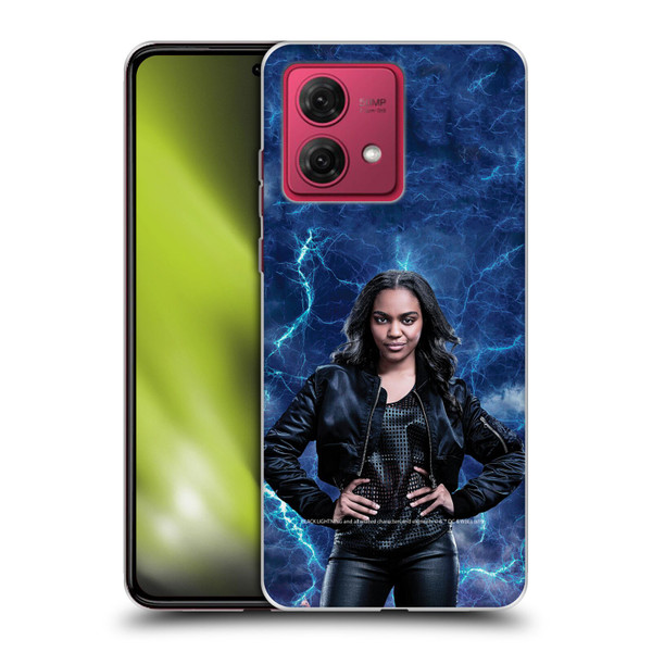 Black Lightning Characters Jennifer Pierce Soft Gel Case for Motorola Moto G84 5G