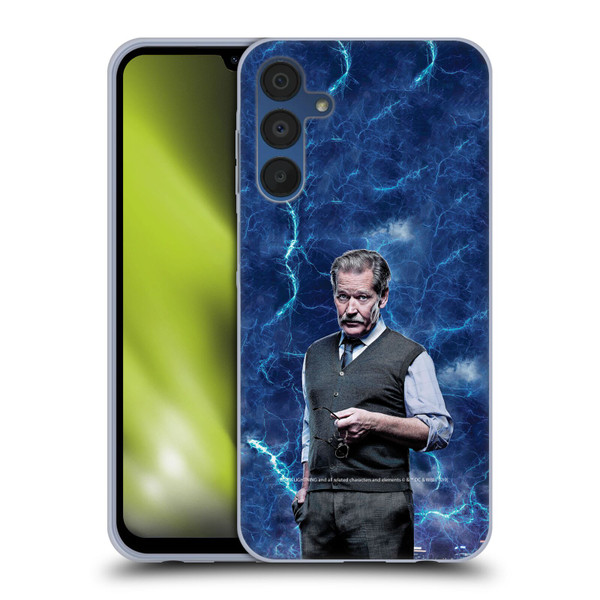 Black Lightning Characters Peter Gambi Soft Gel Case for Samsung Galaxy A15