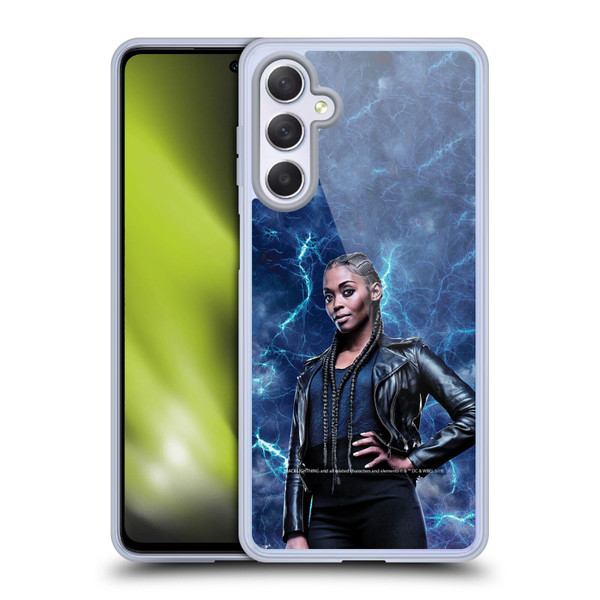 Black Lightning Characters Anissa Pierce Soft Gel Case for Samsung Galaxy M54 5G