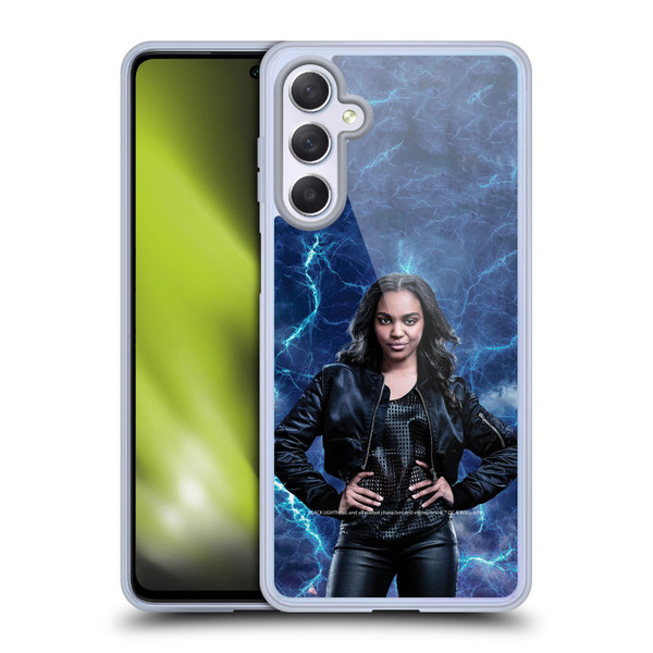 Black Lightning Characters Jennifer Pierce Soft Gel Case for Samsung Galaxy M54 5G