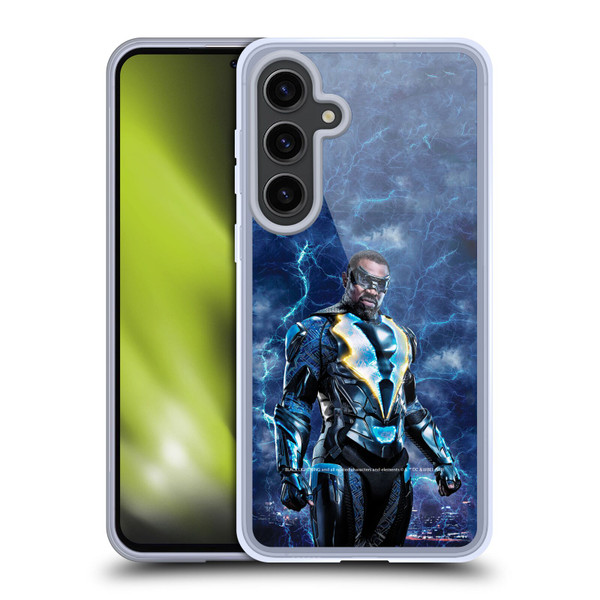 Black Lightning Characters Black Lightning Soft Gel Case for Samsung Galaxy S24+ 5G