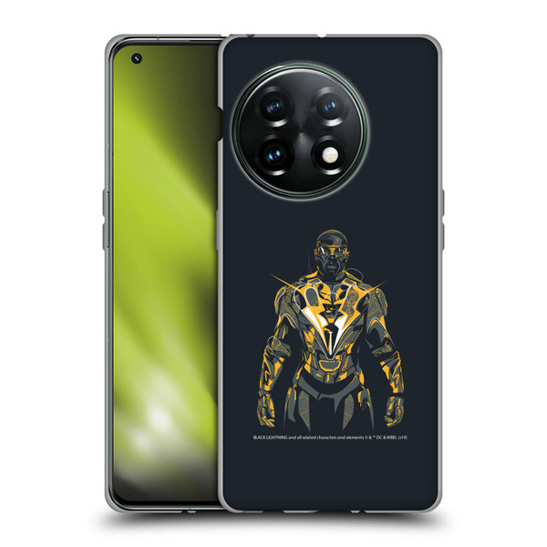 Black Lightning Key Art Black Lightning Soft Gel Case for OnePlus 11 5G
