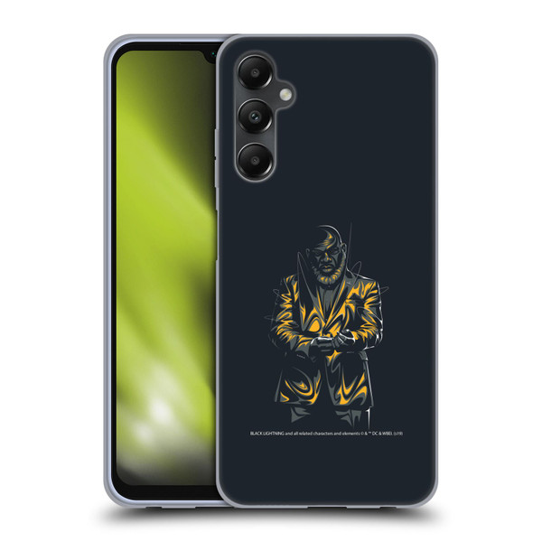 Black Lightning Key Art Tobias Whale Soft Gel Case for Samsung Galaxy A05s