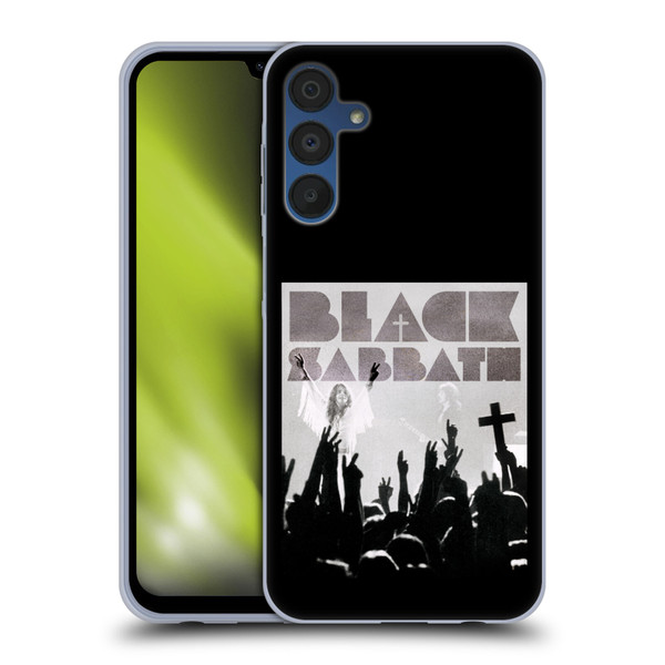 Black Sabbath Key Art Victory Soft Gel Case for Samsung Galaxy A15