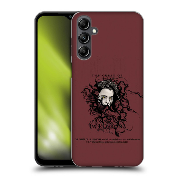 The Curse Of La Llorona Graphics Weeping Lady Soft Gel Case for Samsung Galaxy M14 5G