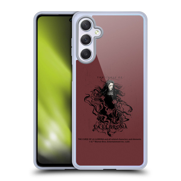 The Curse Of La Llorona Graphics Weeping Lady 2 Soft Gel Case for Samsung Galaxy M54 5G