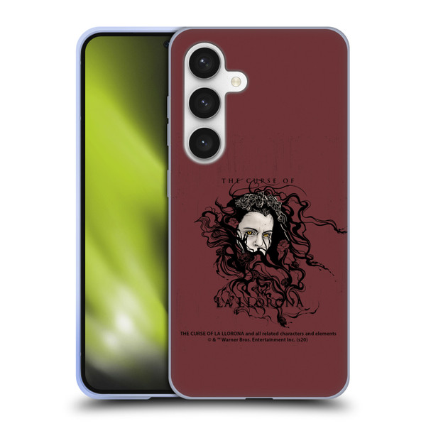 The Curse Of La Llorona Graphics Weeping Lady Soft Gel Case for Samsung Galaxy S24 5G
