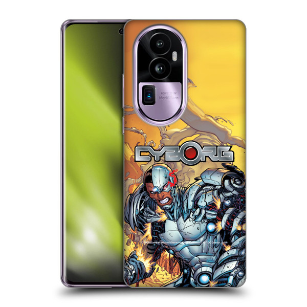 Cyborg DC Comics Fast Fashion Comic Soft Gel Case for OPPO Reno10 Pro+
