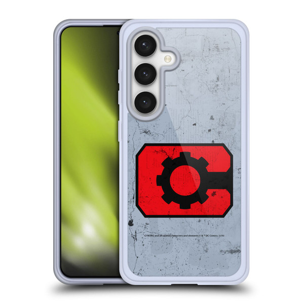 Cyborg DC Comics Logos Classic Soft Gel Case for Samsung Galaxy S24 5G