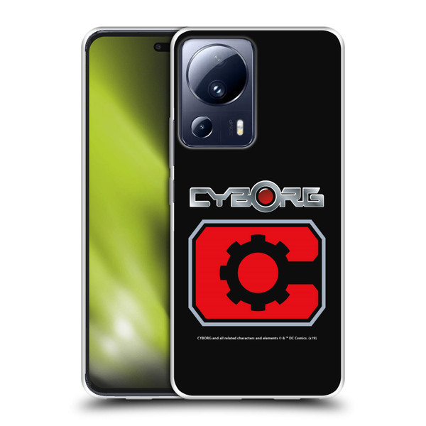 Cyborg DC Comics Logos Retro Soft Gel Case for Xiaomi 13 Lite 5G
