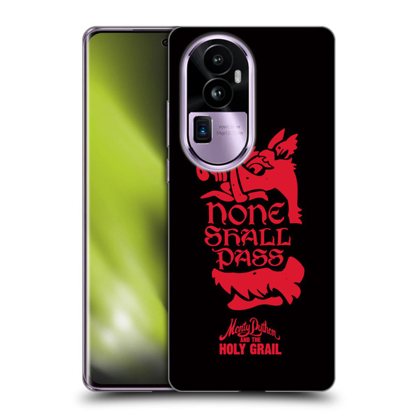 Monty Python Key Art None Shall Pass Soft Gel Case for OPPO Reno10 Pro+