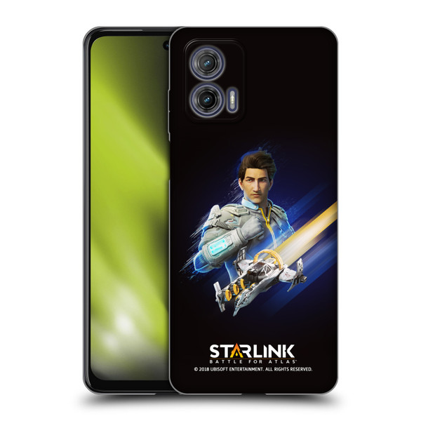 Starlink Battle for Atlas Character Art Mason Arana Soft Gel Case for Motorola Moto G73 5G